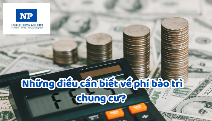 Những điều cần biết về phí bảo trì chung cư? Chiếm dụng quỹ bảo trì chung cư có thể bị đề nghị xử lý hình sự được hay không?