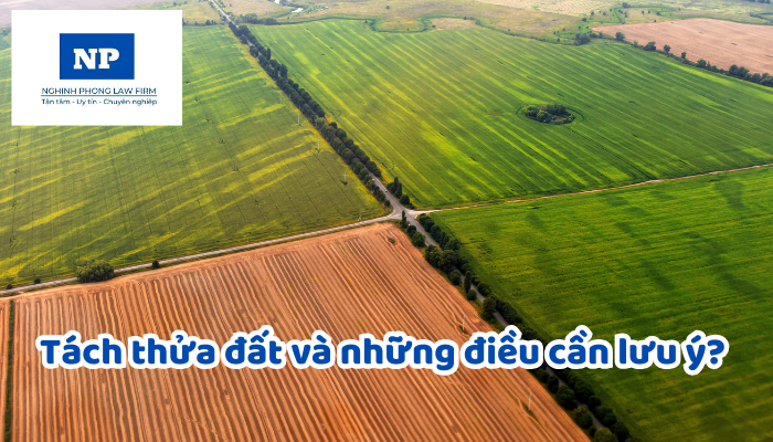 Tách thửa đất và những điều cần lưu ý?