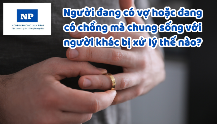 Như thế nào được gọi là chung sống như vợ chồng? Người đang có vợ hoặc đang có chồng mà chung sống với người khác bị xử lý thế nào?