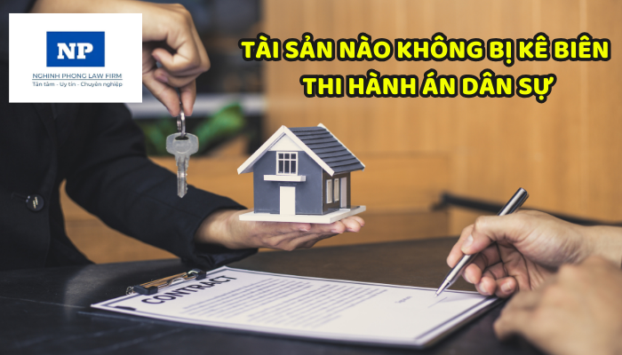 Tài sản nào không được kê biên thi hành án dân sự?