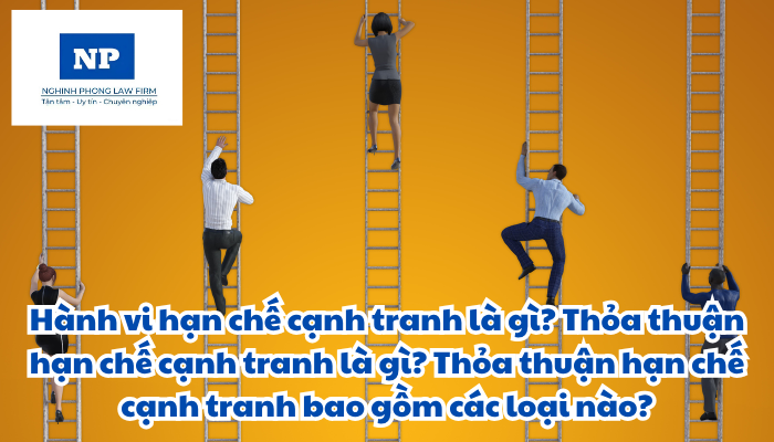 Hành vi hạn chế cạnh tranh là gì? Thỏa thuận hạn chế cạnh tranh là gì? Thỏa thuận hạn chế cạnh tranh bao gồm các loại nào?