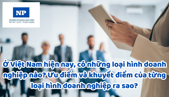 Ở Việt Nam hiện nay, có những loại hình doanh nghiệp nào? Ưu điểm và khuyết điểm của từng loại hình doanh nghiệp ra sao?