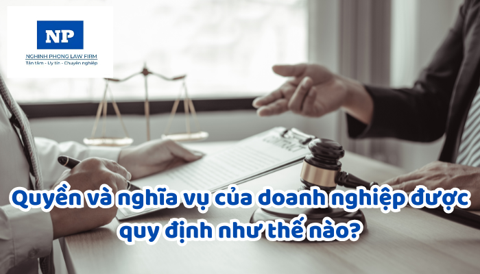 Quyền và nghĩa vụ của doanh nghiệp được quy định như thế nào?