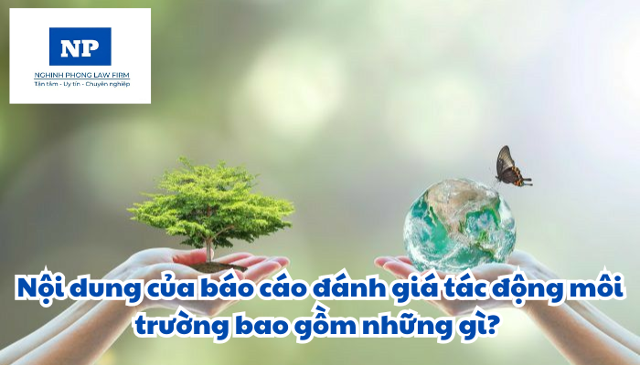 Nội dung của báo cáo đánh giá tác động môi trường bao gồm những gì?