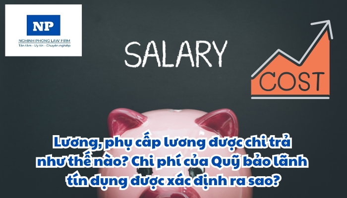 Lương, phụ cấp lương được chi trả như thế nào? Chi phí của Quỹ bảo lãnh tín dụng được xác định ra sao?
