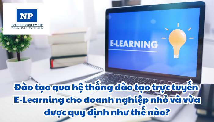Đào tạo qua hệ thống đào tạo trực tuyến E-Learning cho doanh nghiệp nhỏ và vừa được quy định như thế nào?