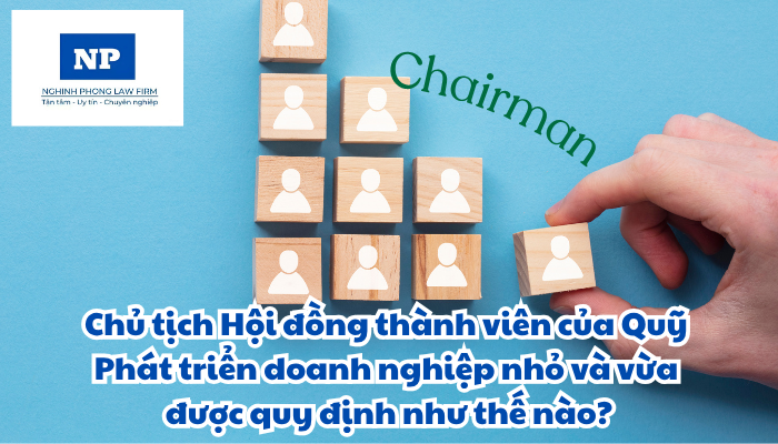 Chủ tịch Hội đồng thành viên của Quỹ Phát triển doanh nghiệp nhỏ và vừa được quy định như thế nào?