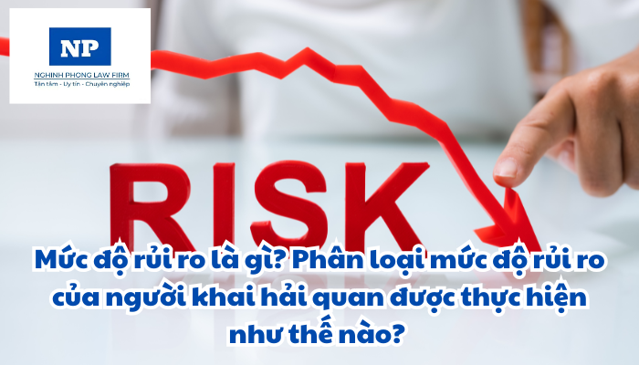 Mức độ rủi ro là gì? Phân loại mức độ rủi ro của người khai hải quan được thực hiện như thế nào?