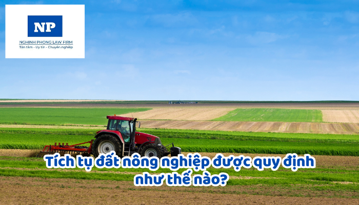 Tích tụ đất nông nghiệp được quy định như thế nào?