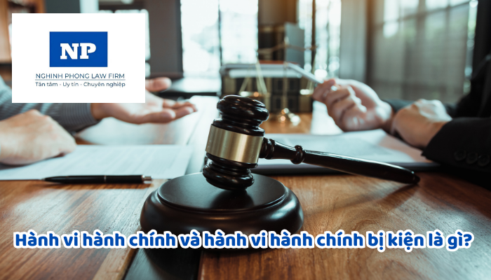 Hành vi hành chính và hành vi hành chính bị kiện là gì? Khiếu kiện hành vi hành chính nào thuộc thẩm quyền giải quyết của Tòa án cấp tỉnh?