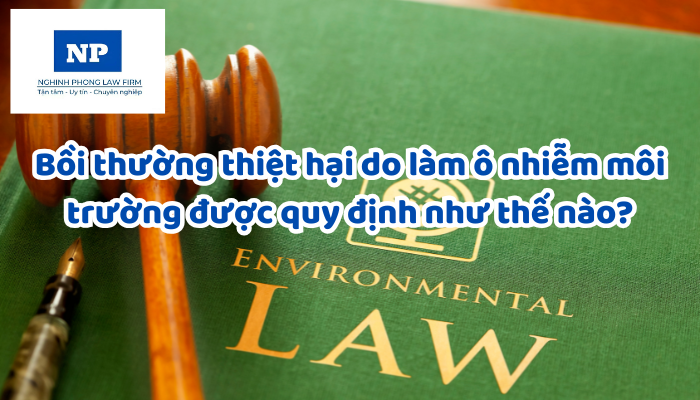 Ô nhiễm môi trường là gì? Bồi thường thiệt hại do làm ô nhiễm môi trường được quy định như thế nào?