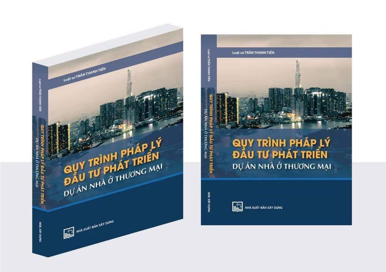 Sách Quy trình pháp lý đầu tư phát triển dự án nhà ở thương mại